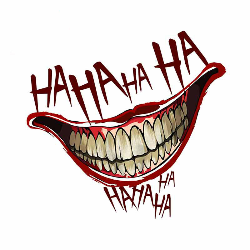 Car Accessories Joker - Dawasaru Joker Graffiti Auto Styling Waterdichte