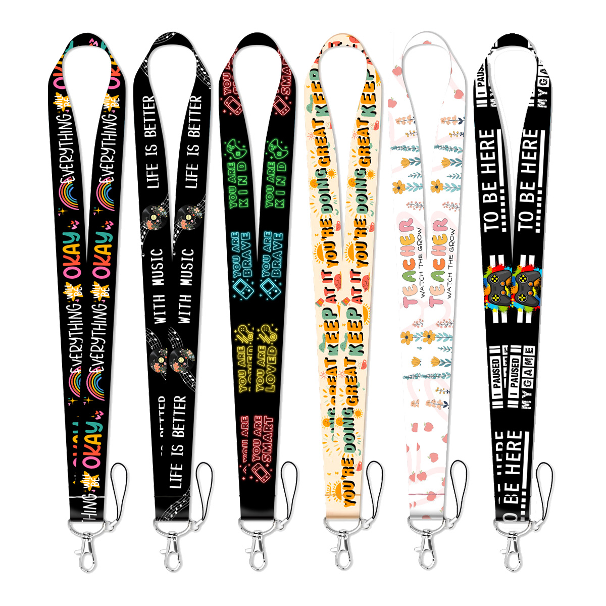 Car Accessories Quotation - Het leven is beter Touwriem Sleutelhanger