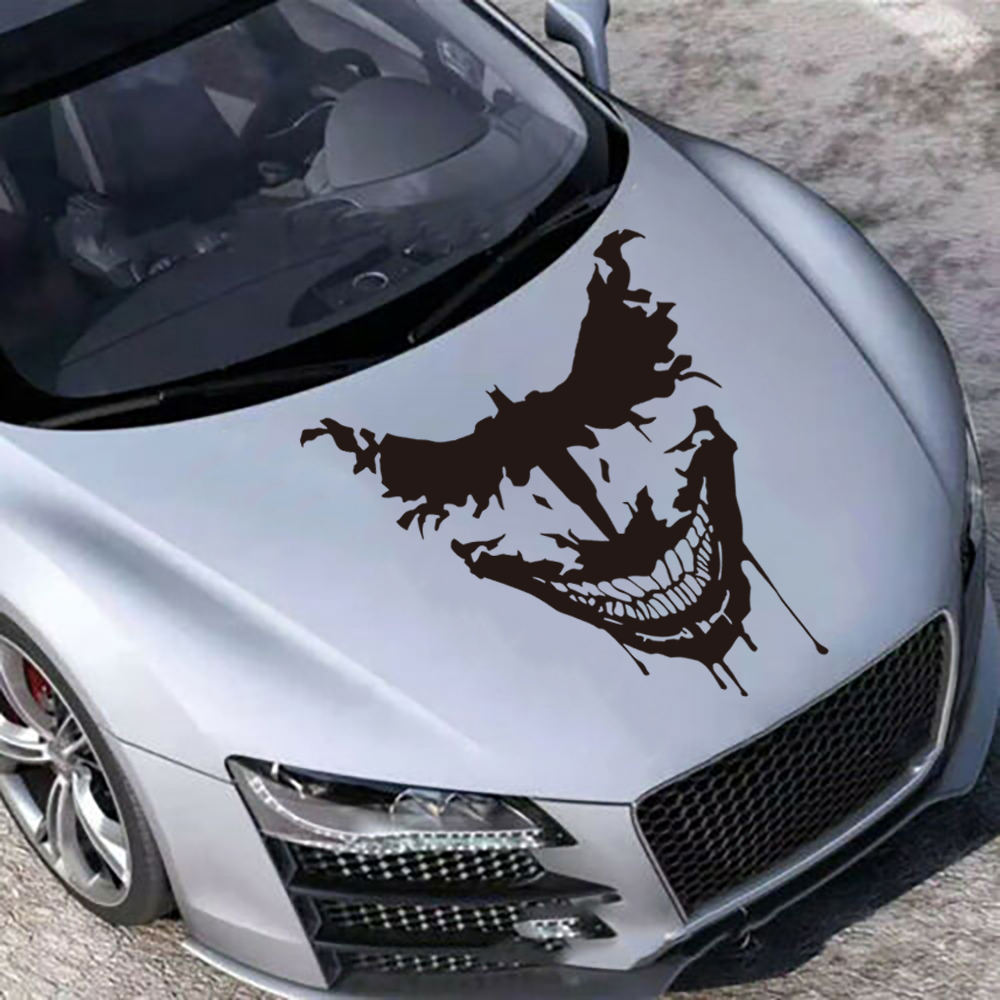 Car Accessories Joker - Cartoon lachende Joker HAHAHA auto sticker
