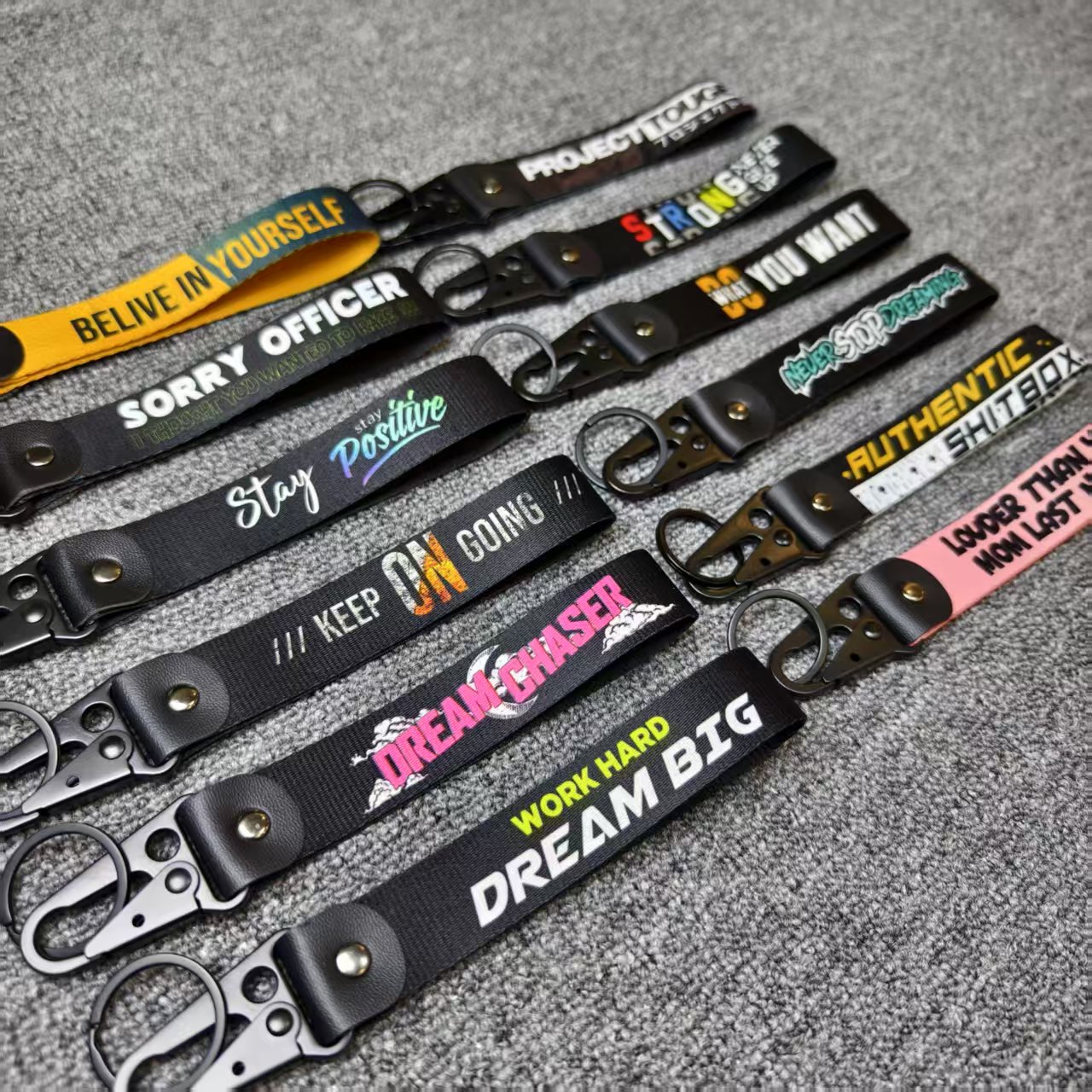 Car Accessories Quotation - Waarschuwingssleutel Tags Sleutelhanger Offerte Zin Woord
