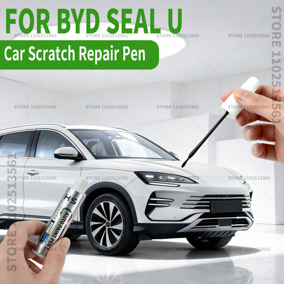 Car Scratch Remover Pen - Autolakreparatiepen voor BYD Seal U lakkrasreparatie