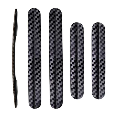 Car Accessories Quick Delivery - 4-delige universele autodeurstrips anti-kras sticker carbon