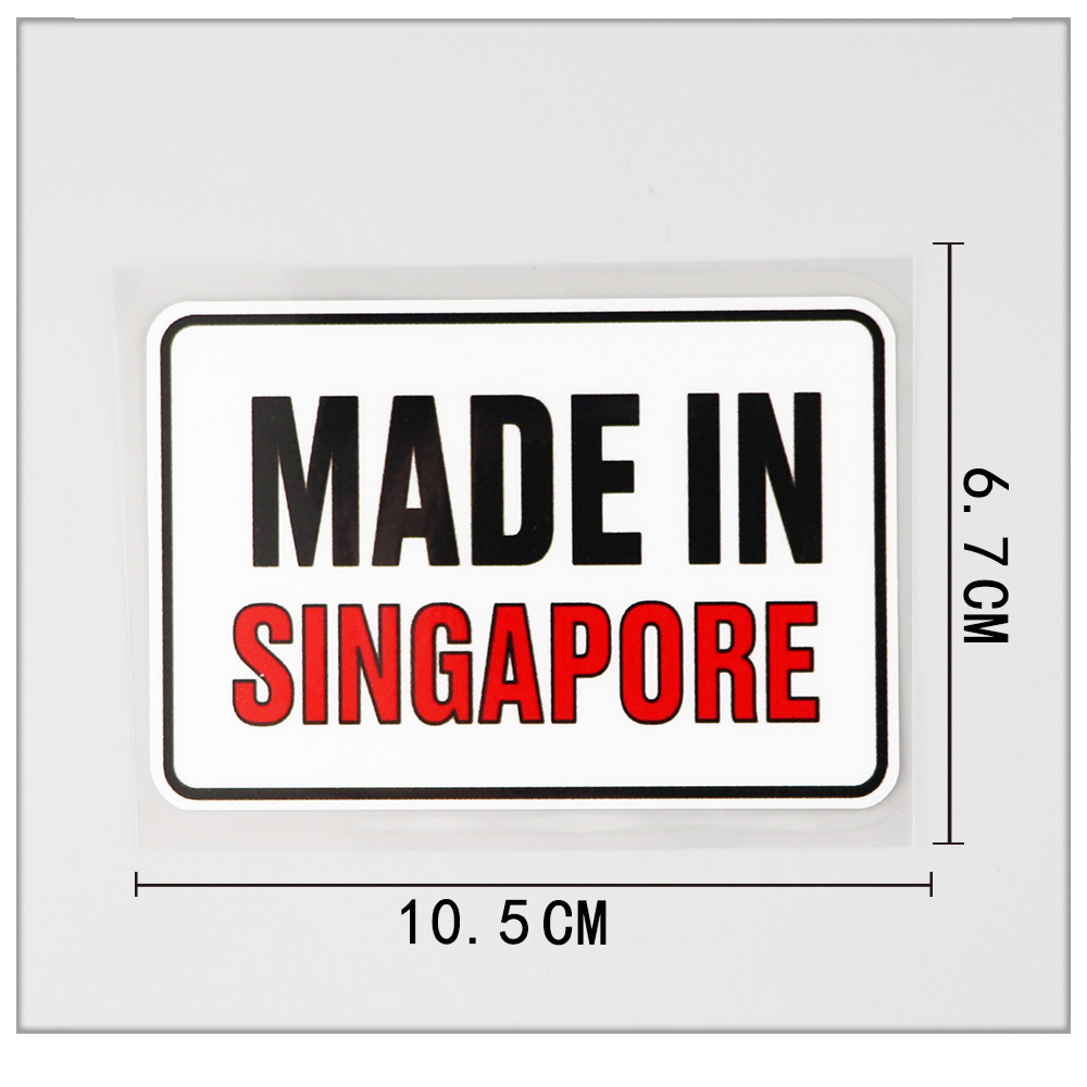 Car Accessories Singapore - Autosticker gemaakt in Singapore waterdichte sticker