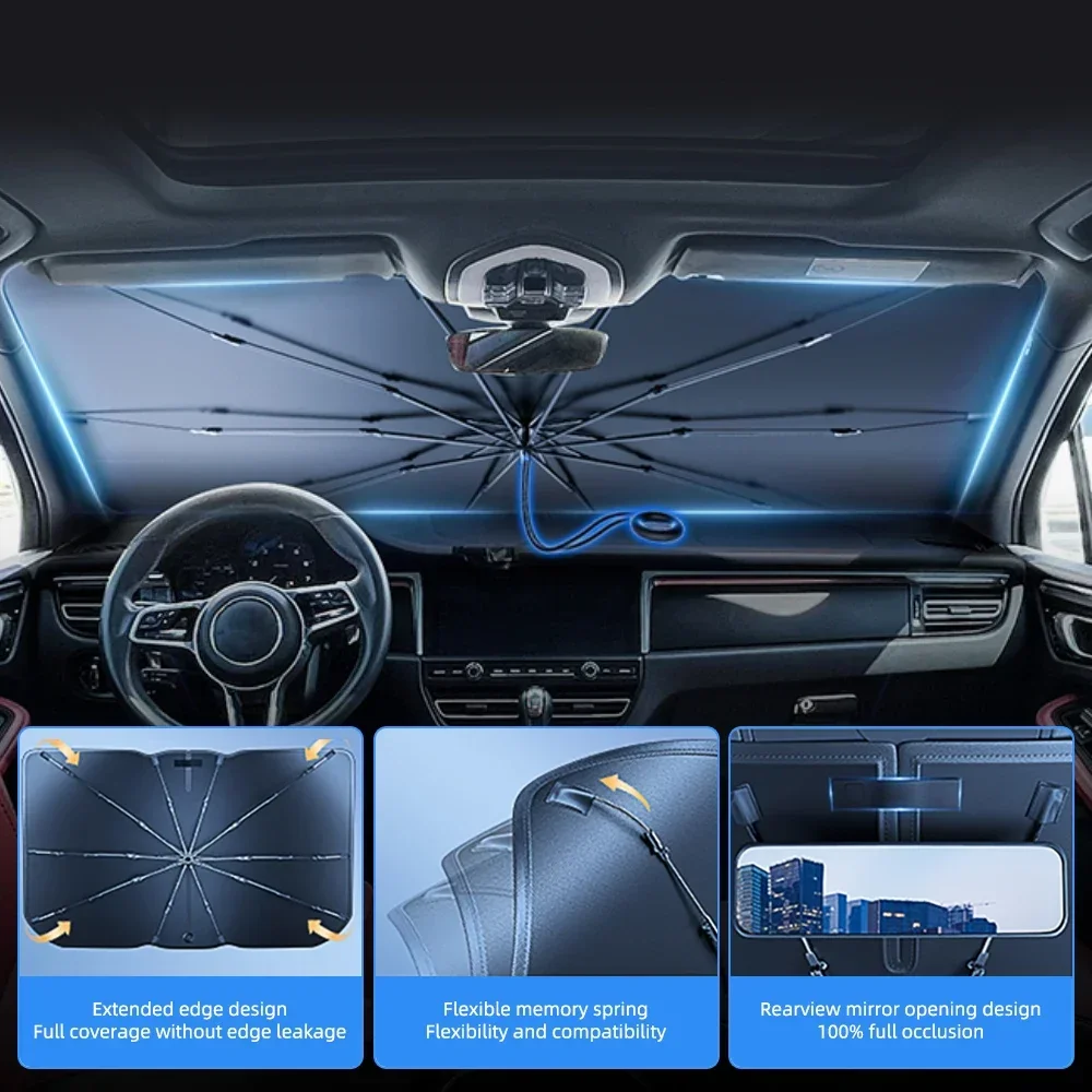 Autozonnescherm opvouwbare par - Automatic Car Sunshade recensie en prijs