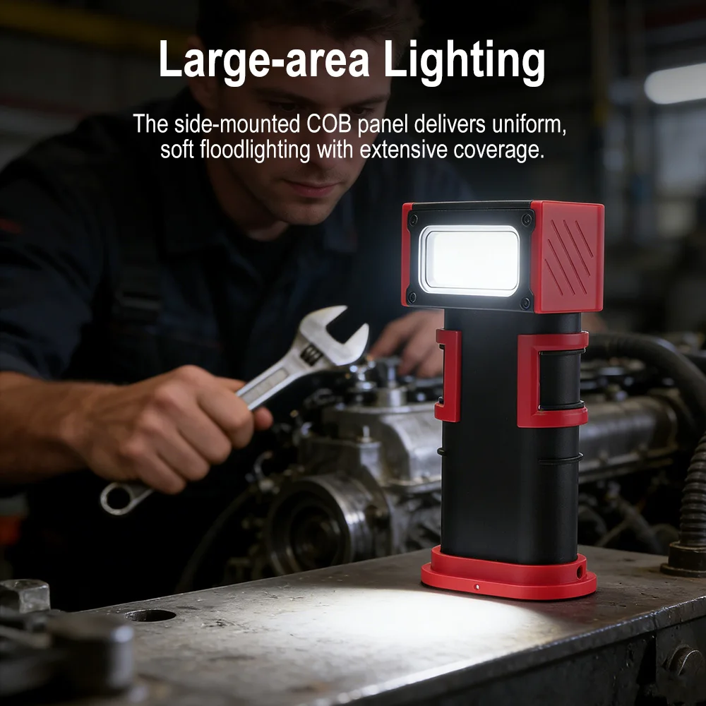 BORUiT COB LED-werklamp 1000LM - Car Accessories Hanging recensie en prijs