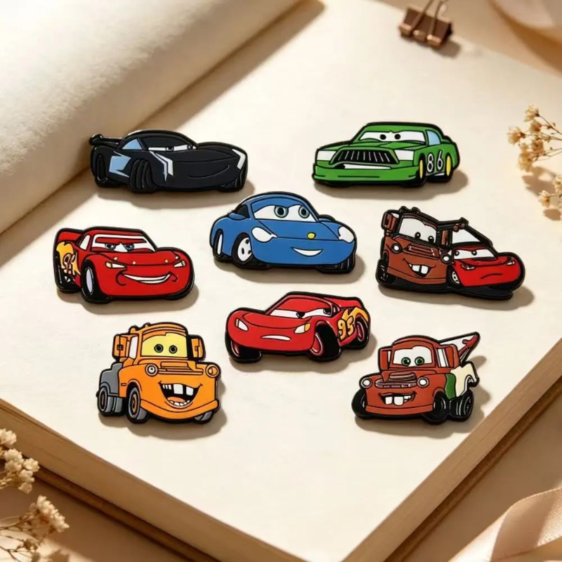 8-delige set film badges, scha - Car Accessories Cute recensie en prijs