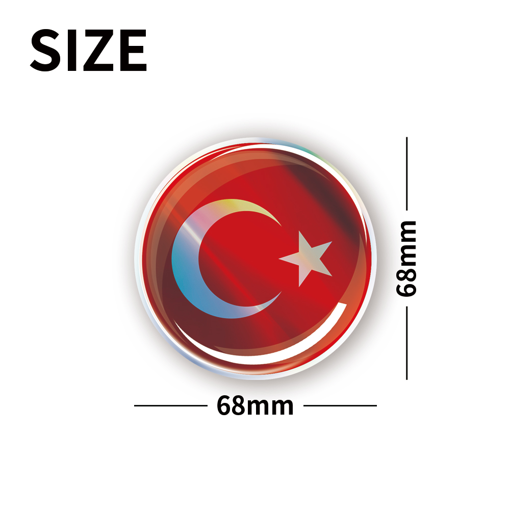 Türkiye Vlag Oeganda Oekraïne  - Car Accessories Singapore recensie en prijs