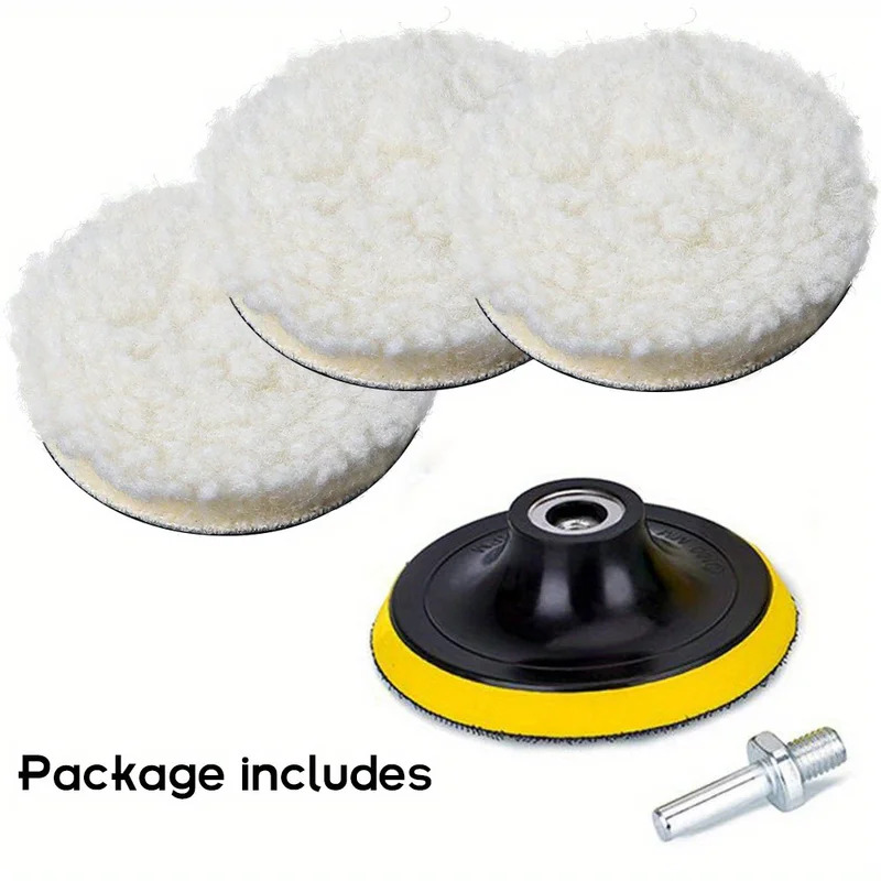 5PCS 7/6/5/4/3inch Auto Polijs - Car Wax Polishing Pad recensie en prijs