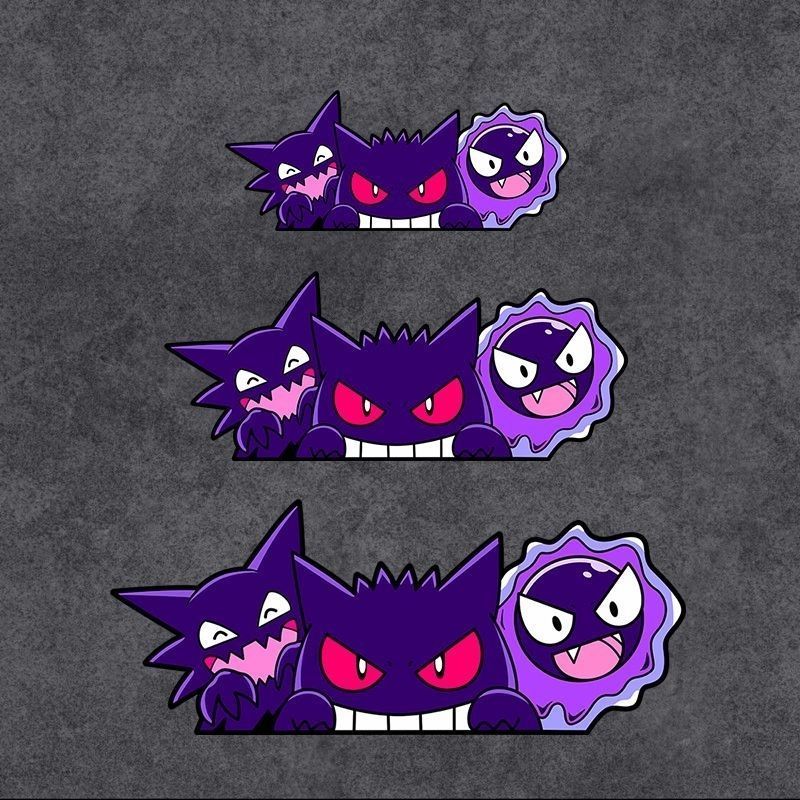 Leuke Pokemon Gengar Anime Aut - Car Accessories Cute recensie en prijs