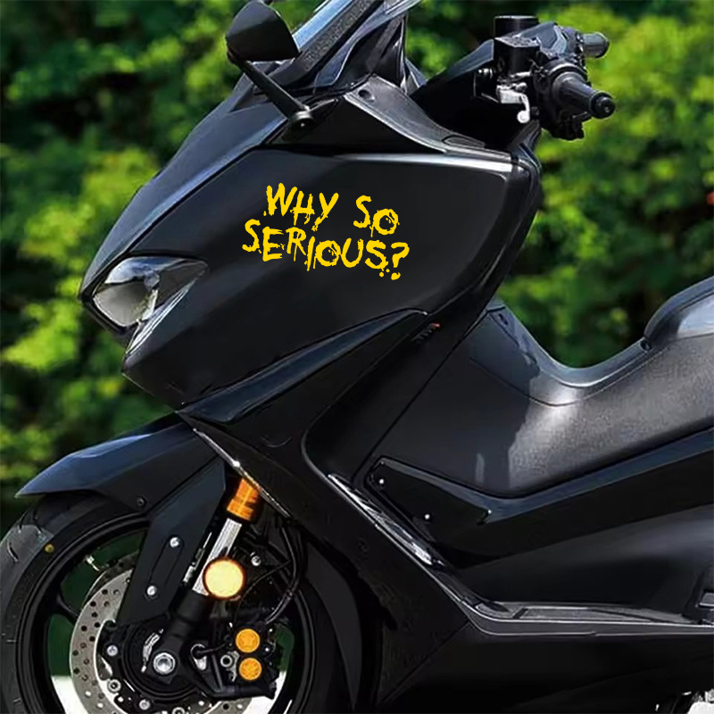 1PC Waarom zo serieus Joker wa - Car Accessories Joker recensie en prijs