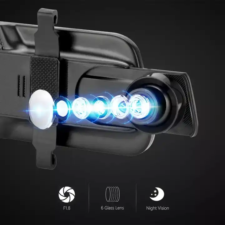 10'' Spiegel Dashcam Nachtzich - Car Dash Cam recensie en prijs