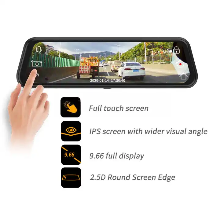 10'' Spiegel Dashcam Nachtzich - Car Dash Cam recensie en prijs