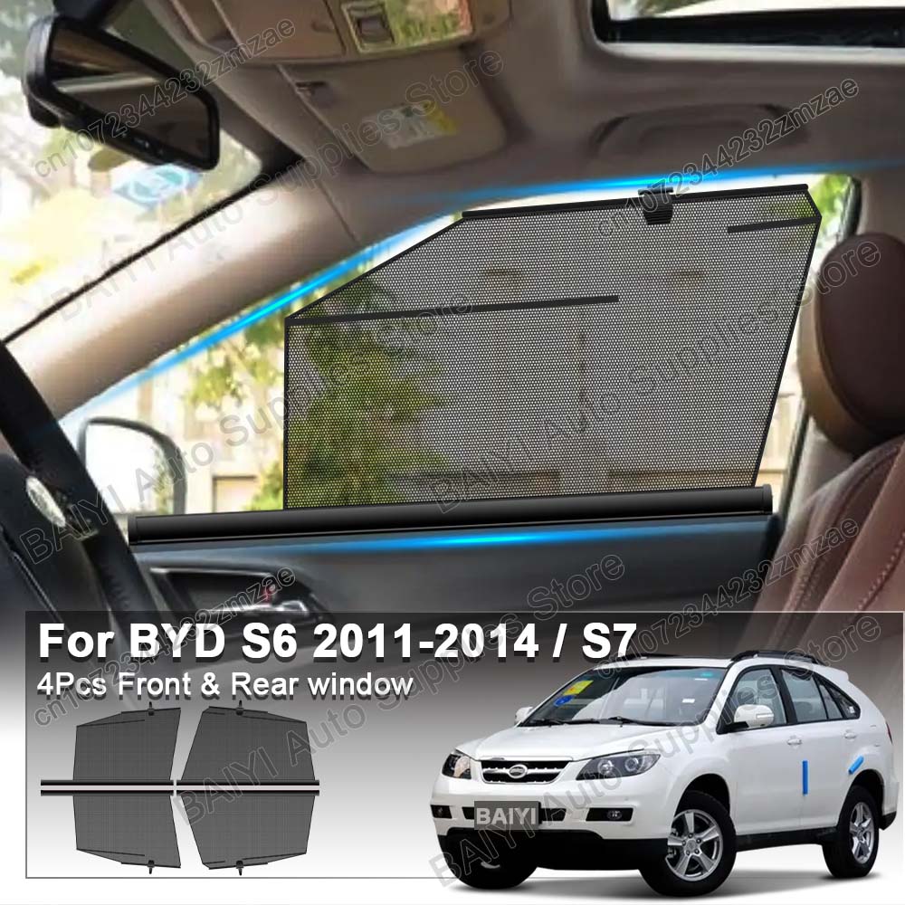 Voor BYD S7/S6 2011-2014 auto  - Automatic Car Sunshade recensie en prijs