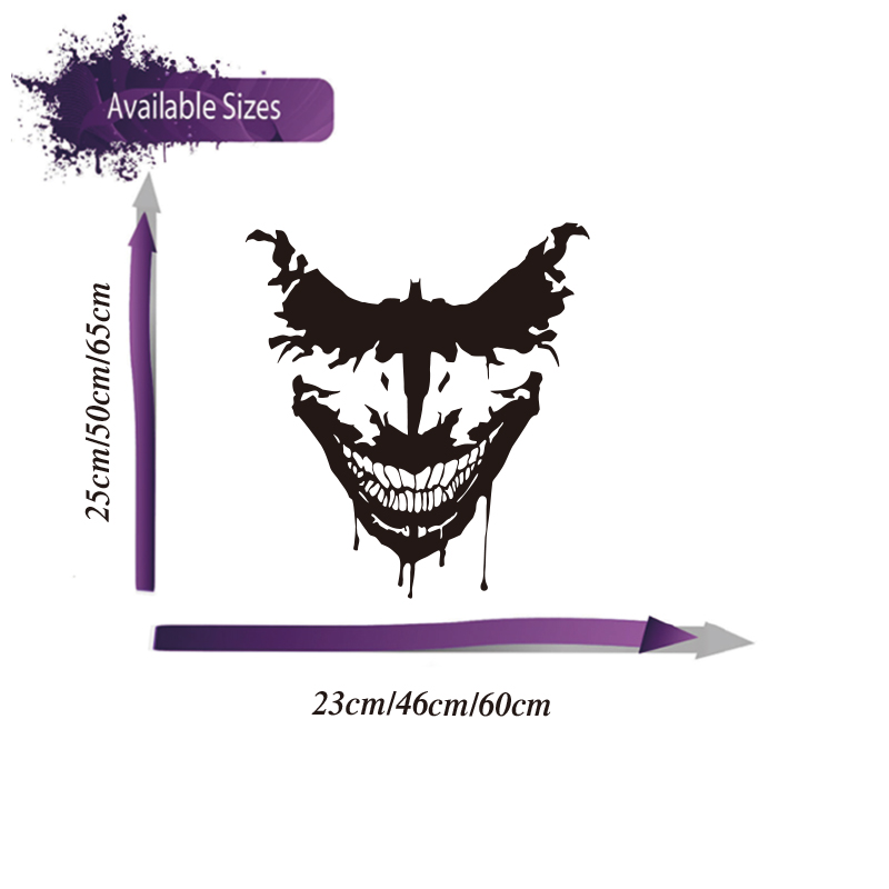 Cartoon lachende Joker HAHAHA  - Car Accessories Joker recensie en prijs