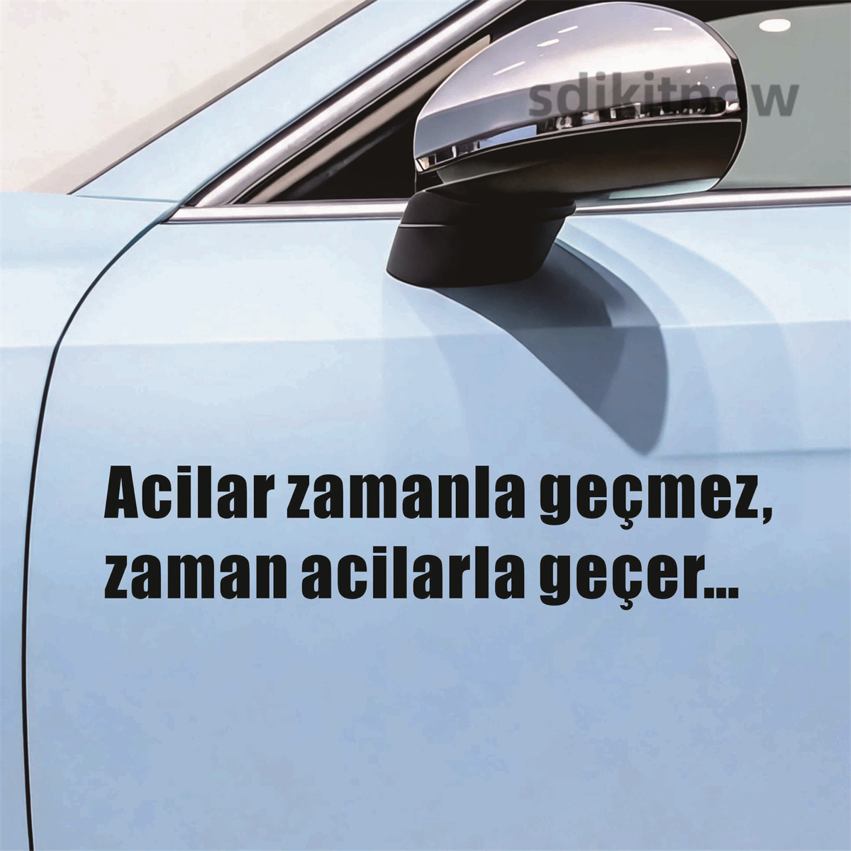 autosticker muurdeursticker Tu - Car Accessories Quotation recensie en prijs