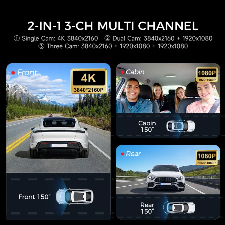 LINGDU V630 4K 2.4'' Scherm Wi - Car Dash Cam recensie en prijs