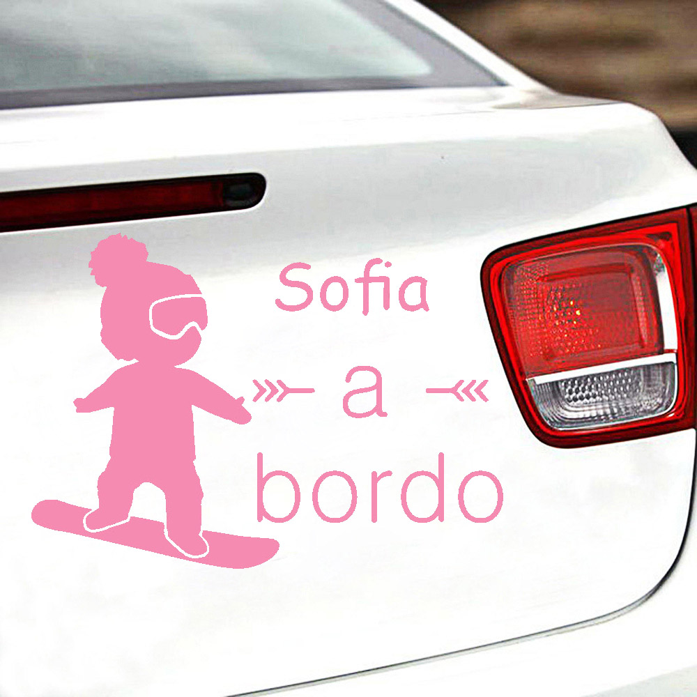 1 st Vinyl baby een bordeaux k - Car Accessories For Decoration recensie en prijs