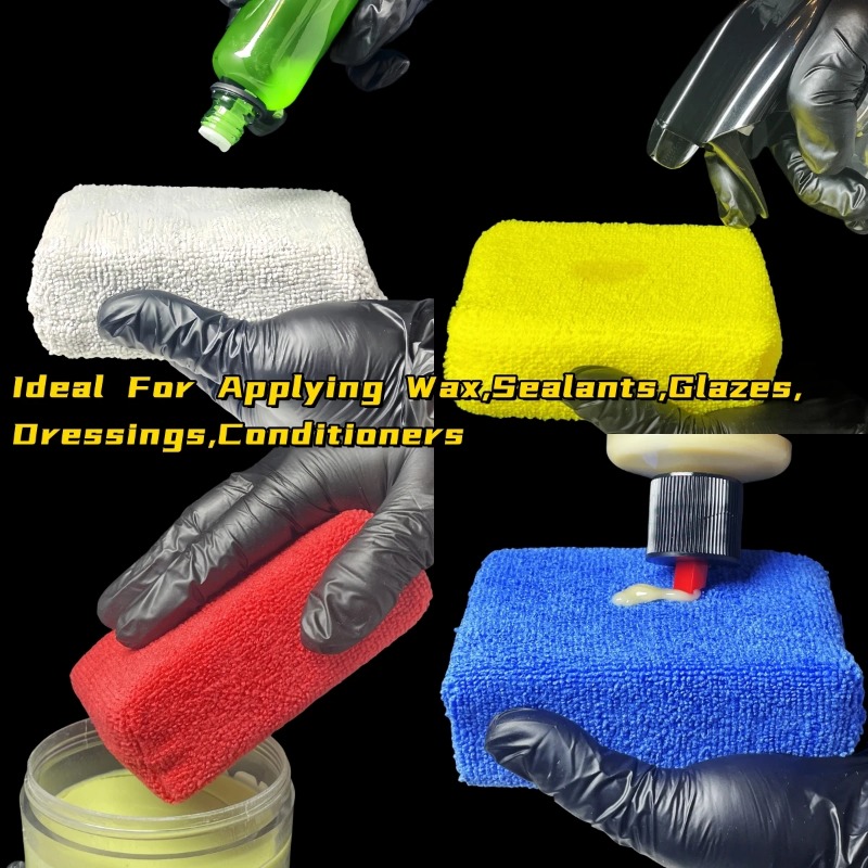 8 stuks microvezel autowas app - Car Wax Polishing Pad recensie en prijs