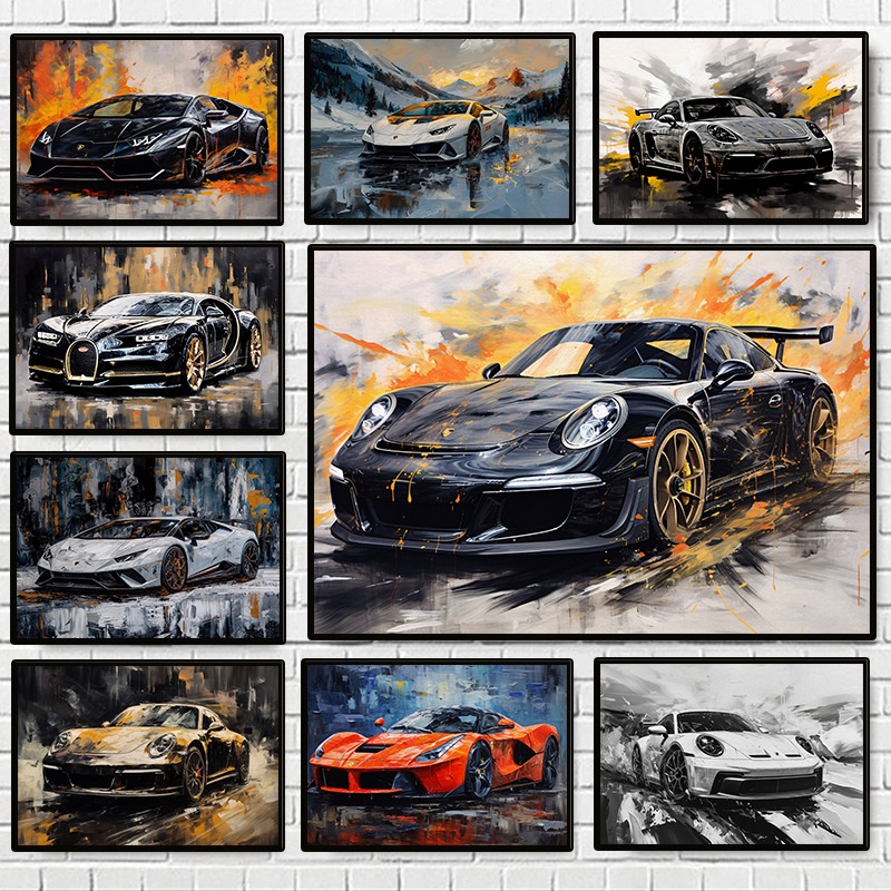 Moderne abstracte luxe auto's  - Car Accessories Brand recensie en prijs