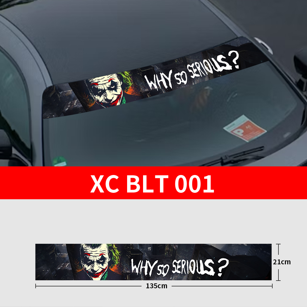 Waarom zo serieus autosticker  - Car Accessories Joker recensie en prijs