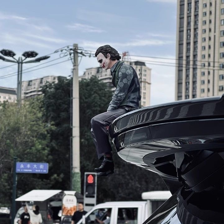Nieuwe Joker Heath Ledger Acti - Car Accessories Joker recensie en prijs