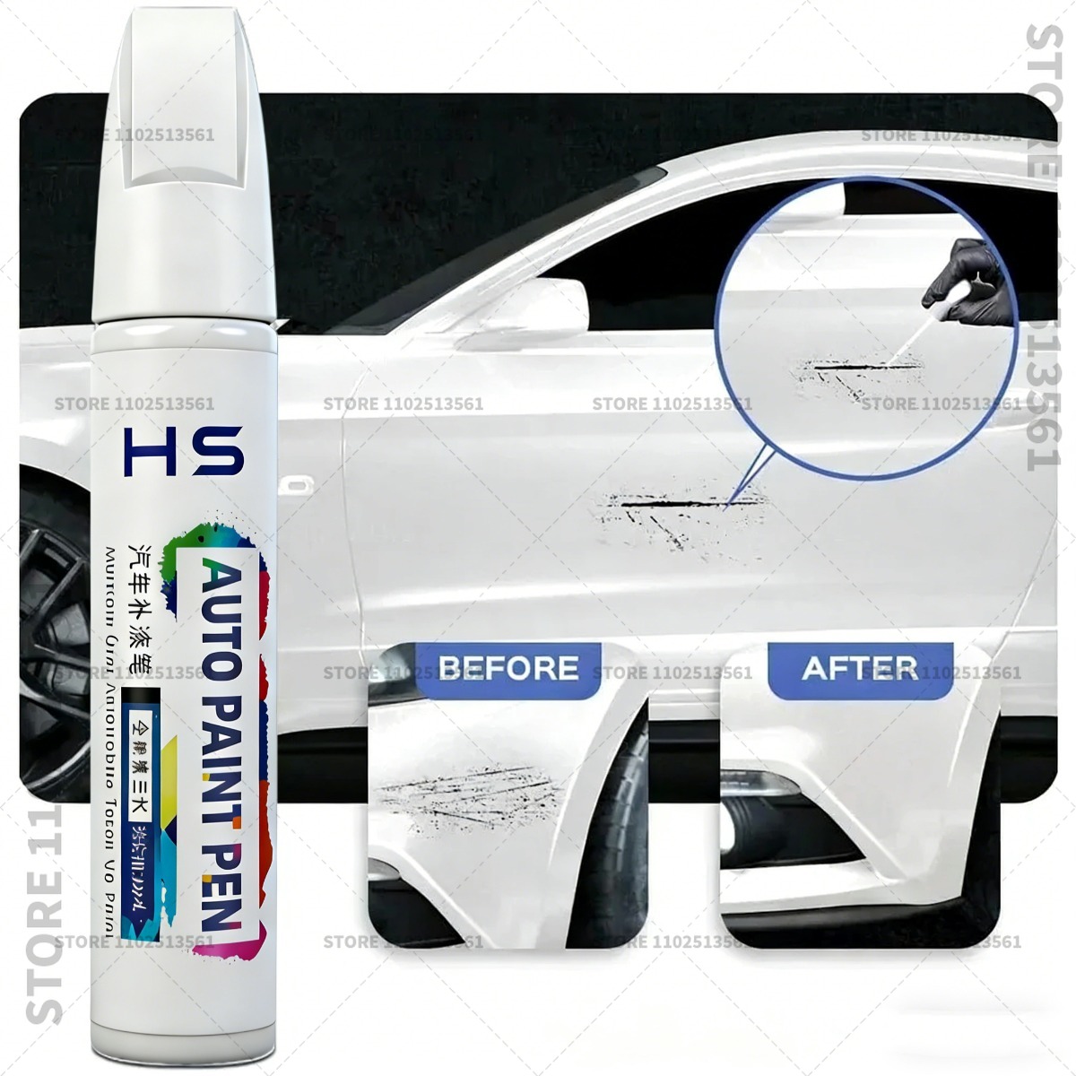MG Motor MG 3 Touch-up verfpen - Car Scratch Remover Pen recensie en prijs