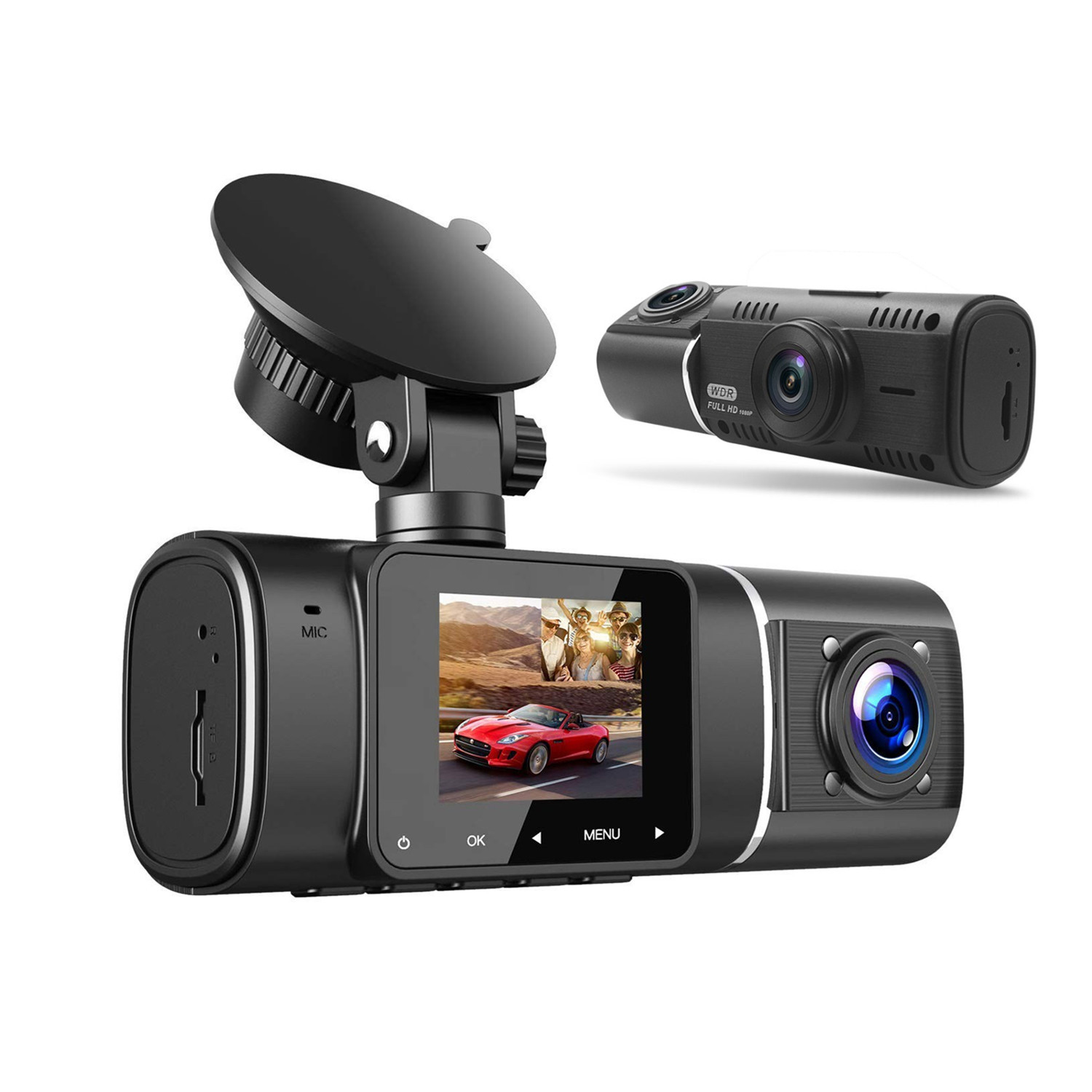 Auto Dual Dashcam voor en binn - Car Dash Cam recensie en prijs