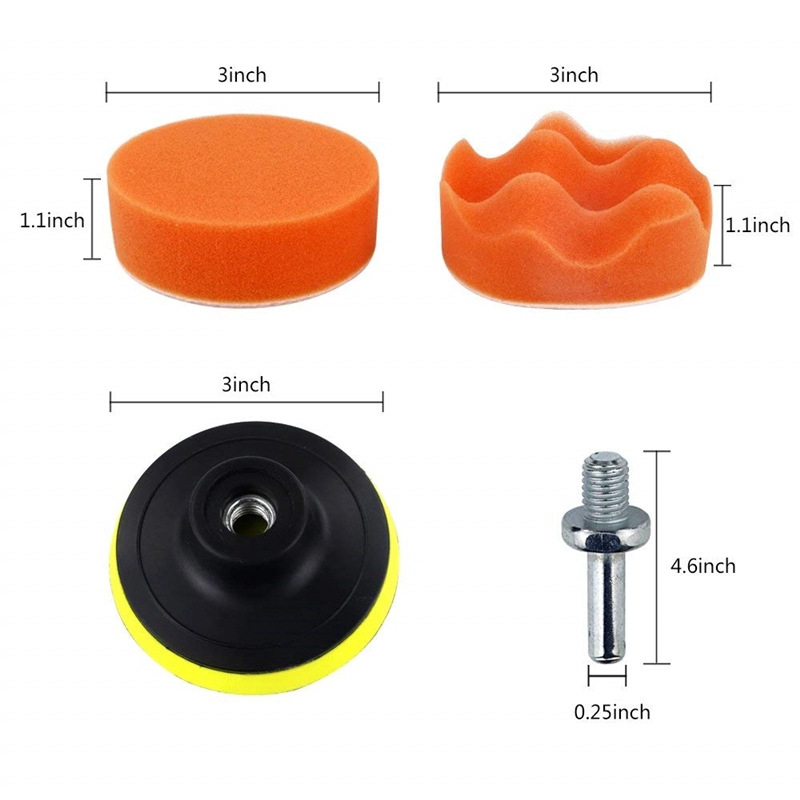 Auto Polijsten Spons 75mm 3inc - Car Wax Polishing Pad recensie en prijs