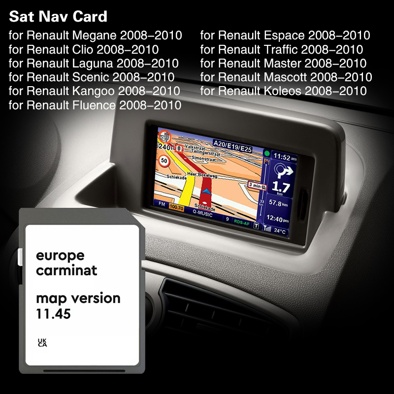 Carminat 11.45 Voor Renault La - Car Accessories Cyprus recensie en prijs