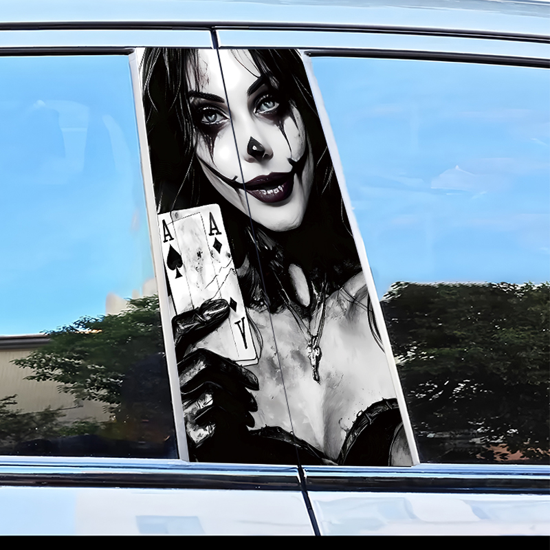 2 stuks auto B-stijl stickers  - Car Accessories Joker recensie en prijs