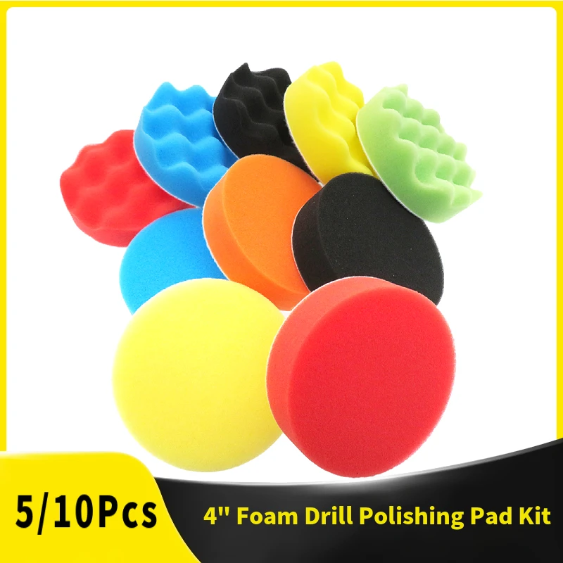 5/10 Stuks 4 Inch Schuimboor P - Car Wax Polishing Pad recensie en prijs