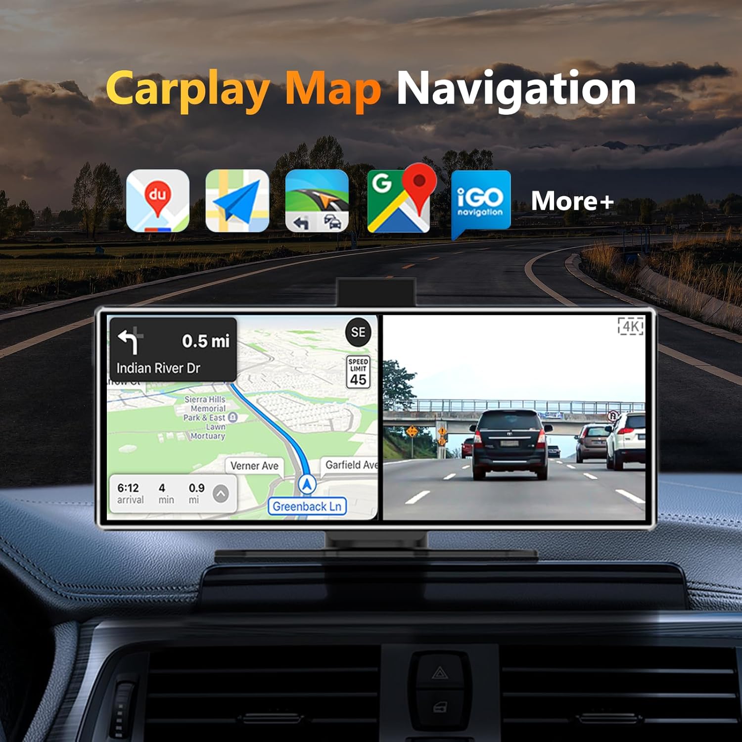 11.26 inch 4K Dash Cam Draadlo - Car Dash Cam recensie en prijs